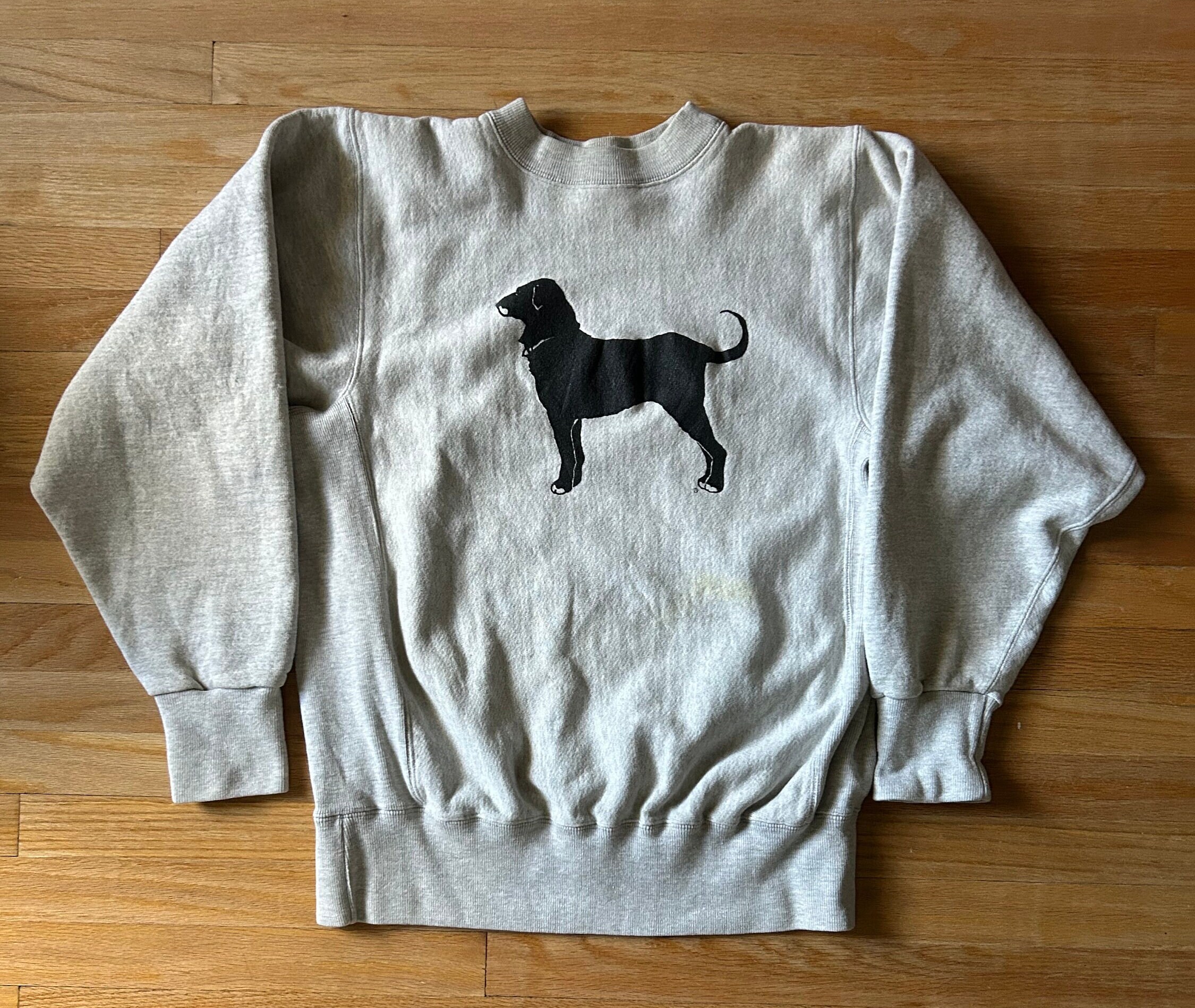90s USA製 The Black Dog XL reversewave 90s USA Made The Black Dog XL Reverse Wave
