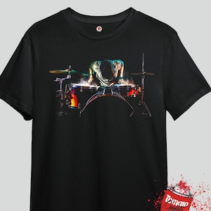 Colorful Drummer | Percussionist Artist | T-Shirt