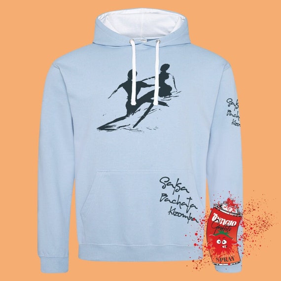 Dance, Rhythm, Love: Salsa, Bachata, Kizomba, Unisex Hoodie