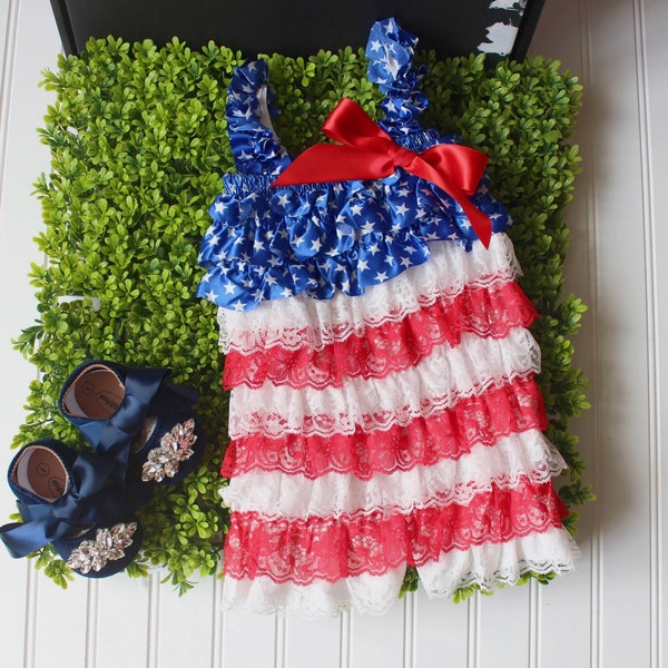 july 4th rompers