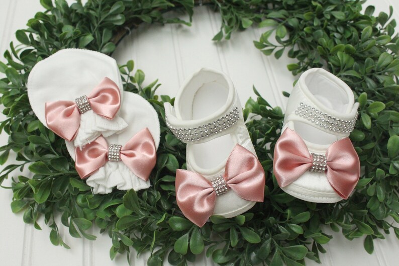 Luxury Rhinestone Baby Girl Outfit: Newborn Take Home Set - Etsy