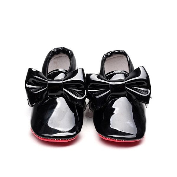 Custom baby girl red bottoms, girl moccasins, black red bottom moccasin, Luxury shoes