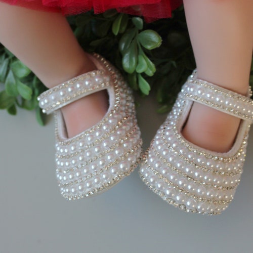 Luxury Rhinestone Baby Girl Shoes...custom Shoes..girl Shoes Etsy