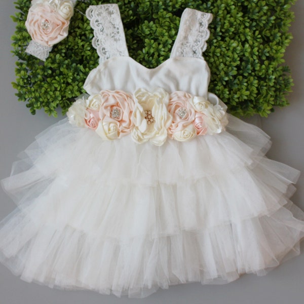 Ivory Baby Dress Etsy