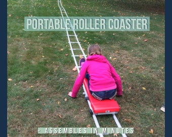 Portable Roller Coaster-Build From Plans