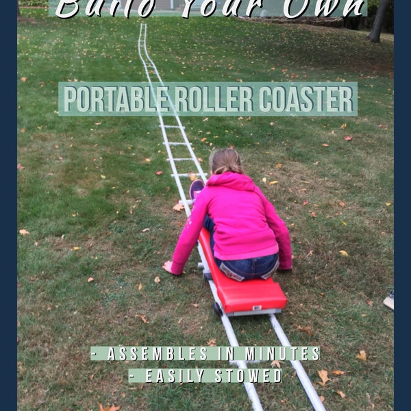 Portable Roller Coaster-Build From Plans