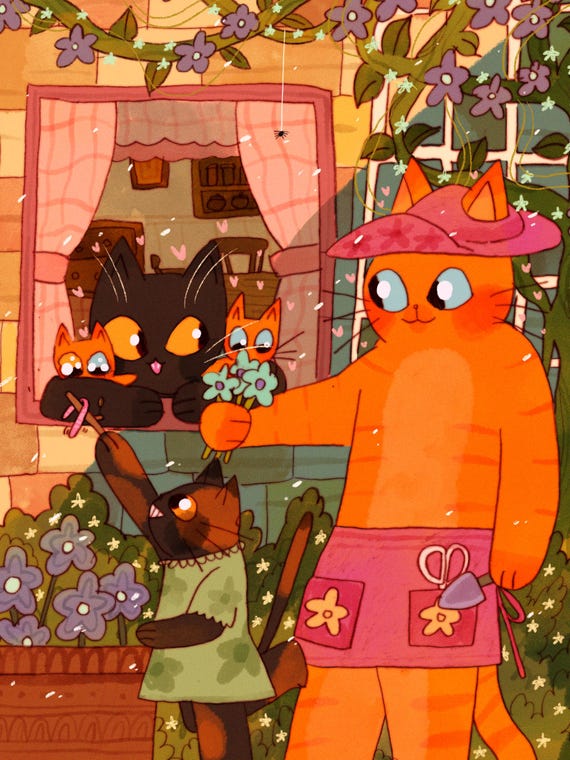 family (a5 art print)