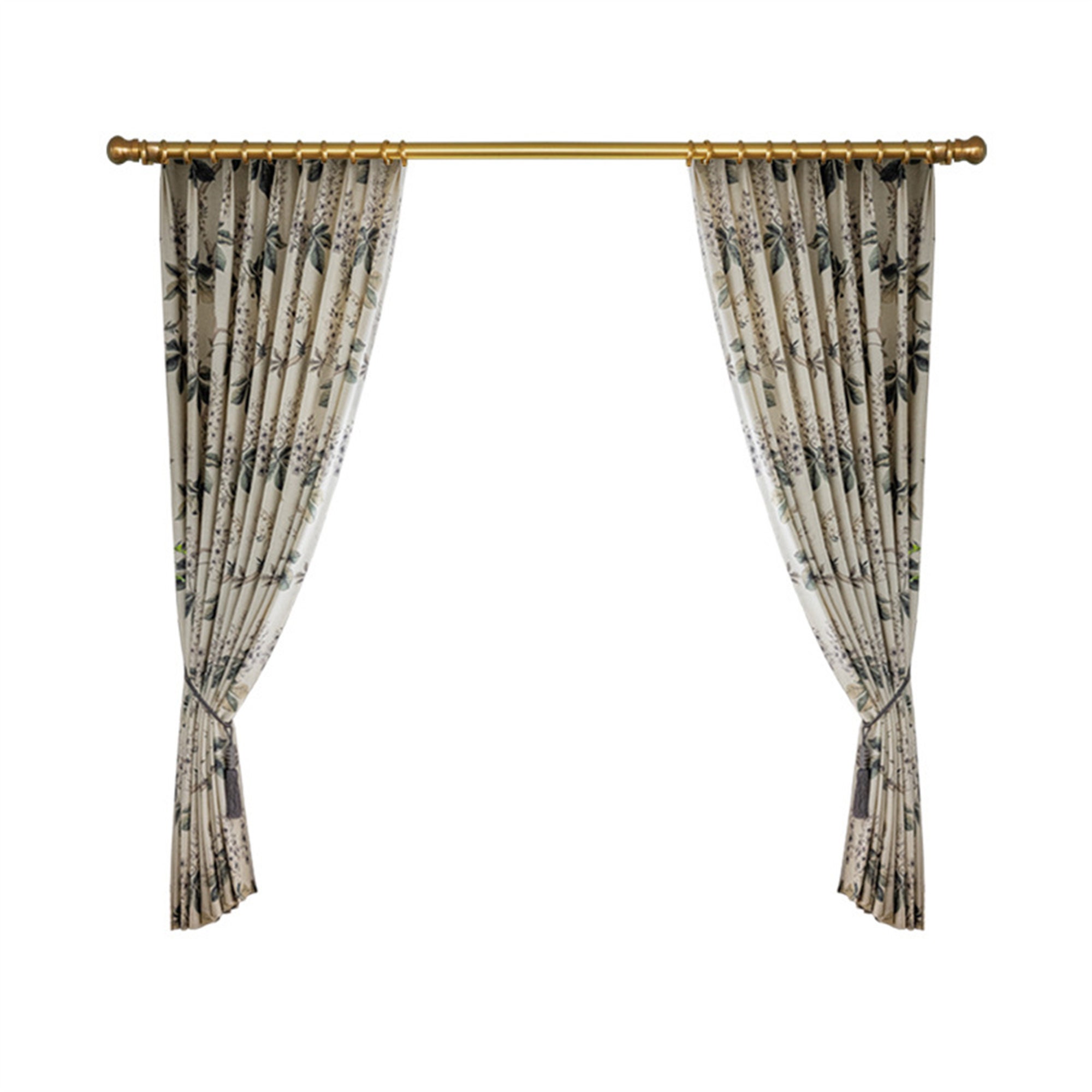 Autumn Leaves Blackout Curtain: Custom Forest Print Drapes - Etsy