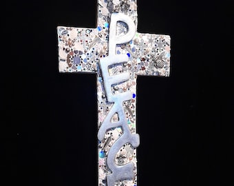 Wall mounted Peace cross