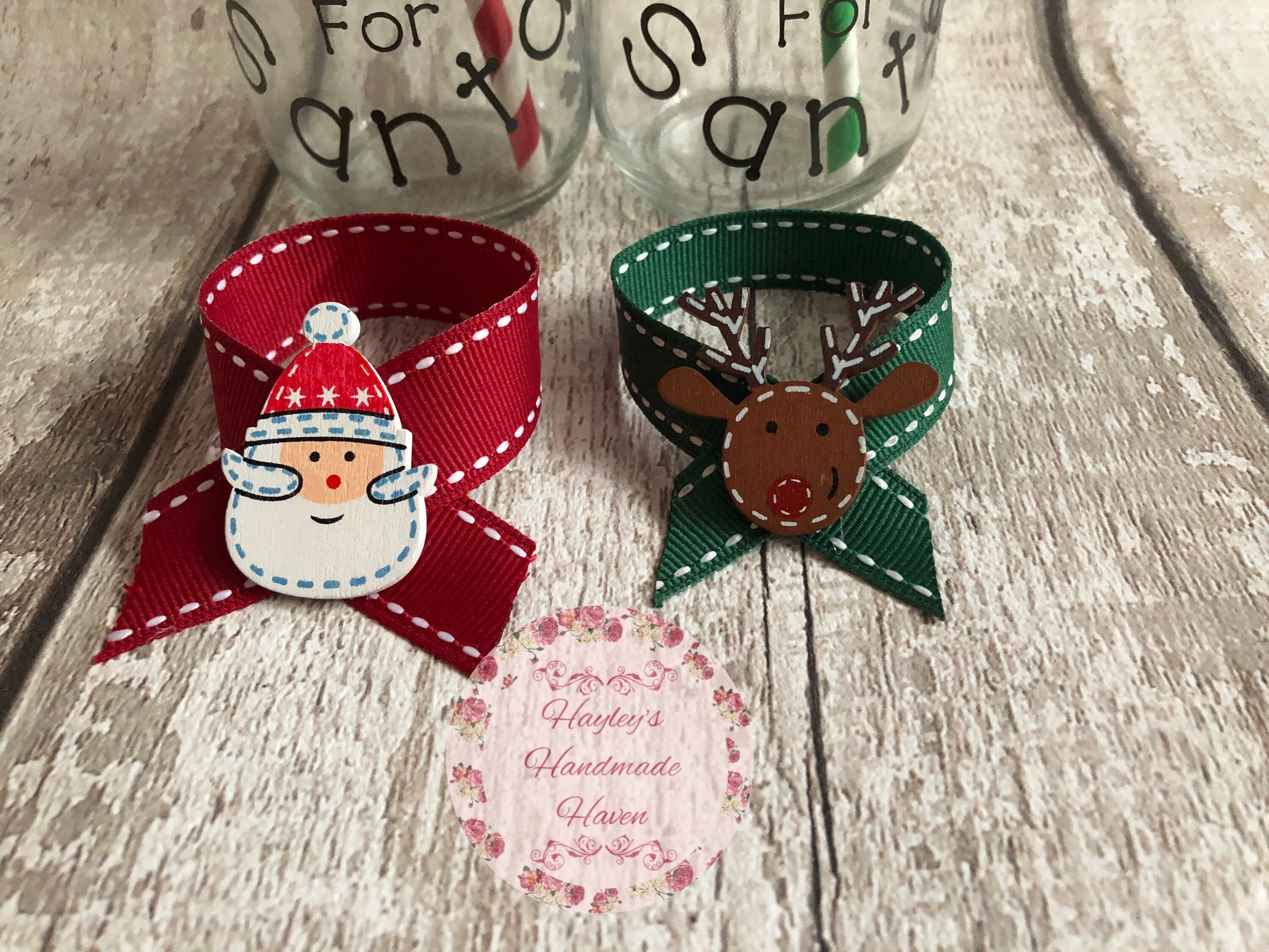Santa Milk Bottle Christmas Eve Box/Stocking Fillers | Etsy