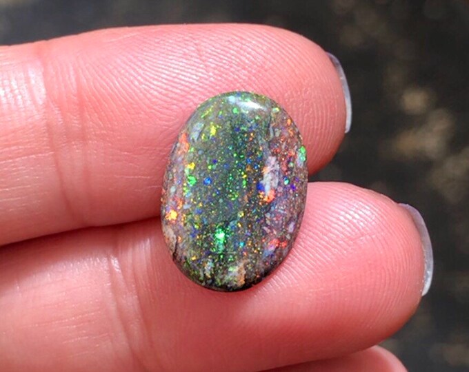 Andamooka Opal Australian Opal Solid Opal Matrix Opal Opal Etsy