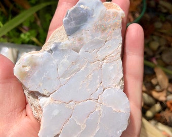 Mintabie Opal Specimen, Australian Opal, Rough Opal, Natural Opal, Rockhound, Loose Opal, Paperweight, Collectors Item, Solid Opal