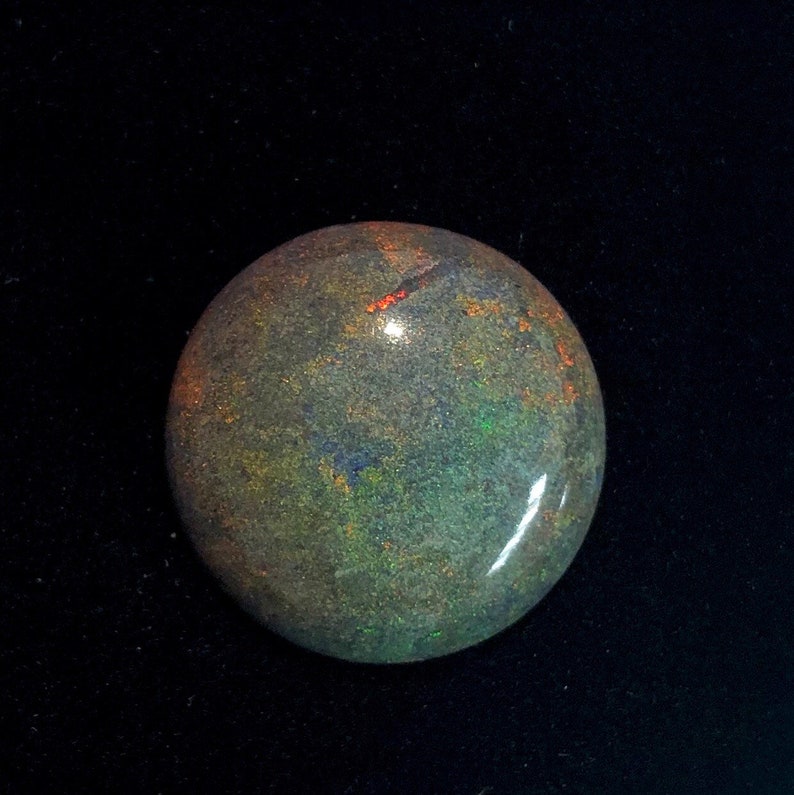 Australian Opal Andamooka Black Matrix Opal