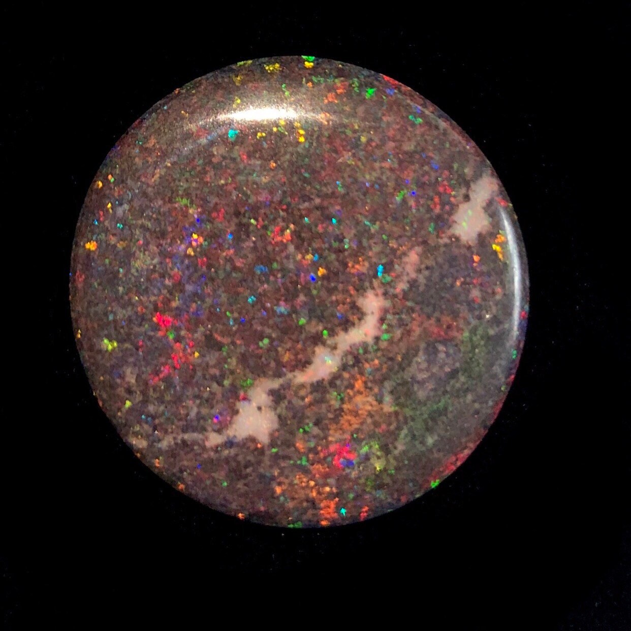 1814 Andamooka Black Matrix Opal Australian Opal Etsy
