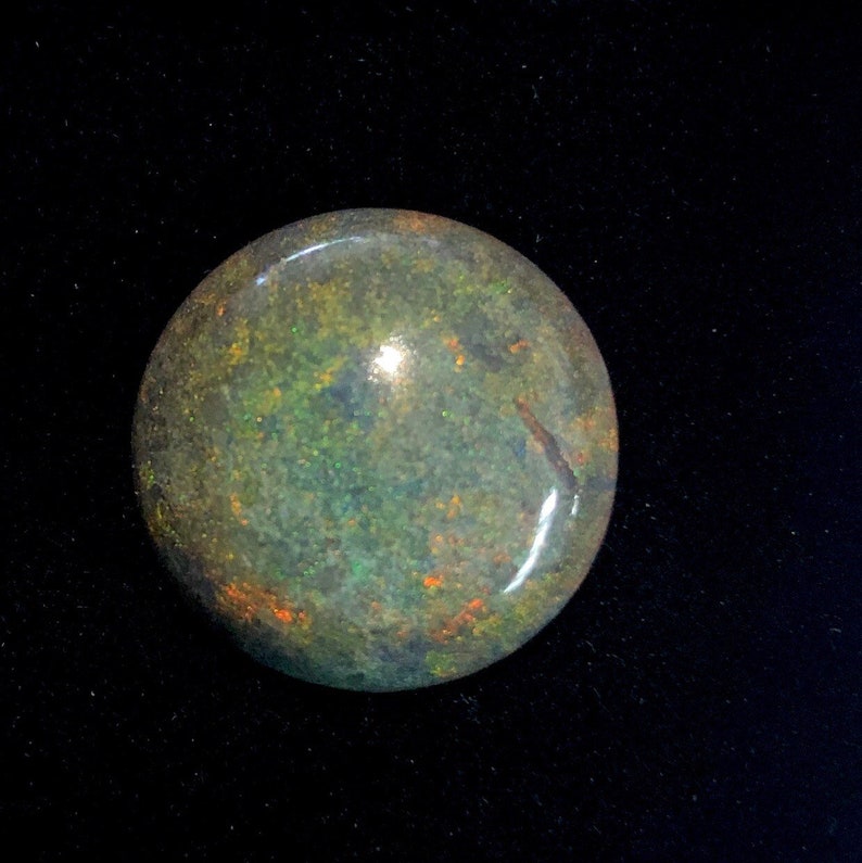 Australian Opal Andamooka Black Matrix Opal