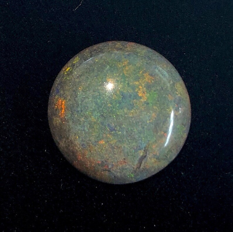 Australian Opal Andamooka Black Matrix Opal