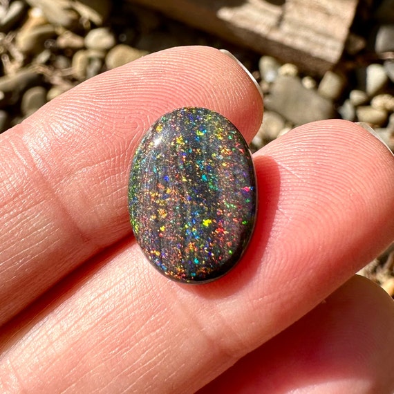 Andamooka Matrix Opal Opal Australian Opal Opal Jewellery Opal Ring Handmade Ring Jewellery Supplies Oval Solid Opal Bright Opal Etsy