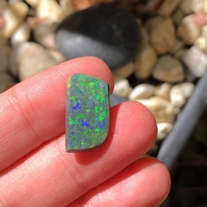 Andamooka Opal, Australian Opal, Andamooka Matrix Opal, Solid Opal, Opal Ring, Green Opal, Opal Jewelry, Handmade Ring, Pendant, Green Gem