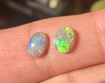 Mintabie Opal, Australian Opal, Solid Opal, Opal Jewelry, Opal Rings, Ring, Oval, Calibrated Opal, Natural Opal, Oval, Crystal