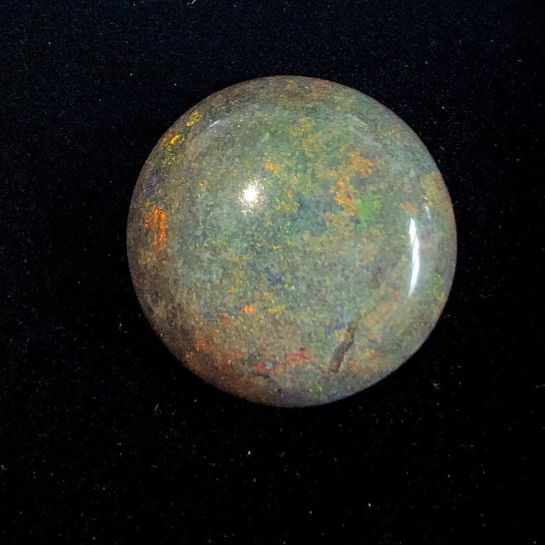 Australian Opal Andamooka Black Matrix Opal