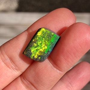 Andamooka Opal, Australian Opal, October Birthstone, Opal Ring, Opal Jewelry, Green Opal, Handmade Jewelry, Ring, Pendant, Solid Opal
