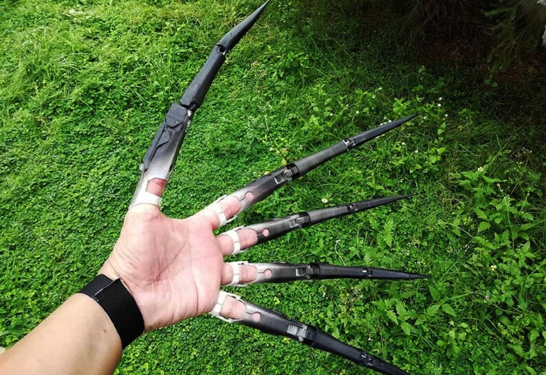 New Design Articulated Bone Fingers // Single hand/ Premade Etsy