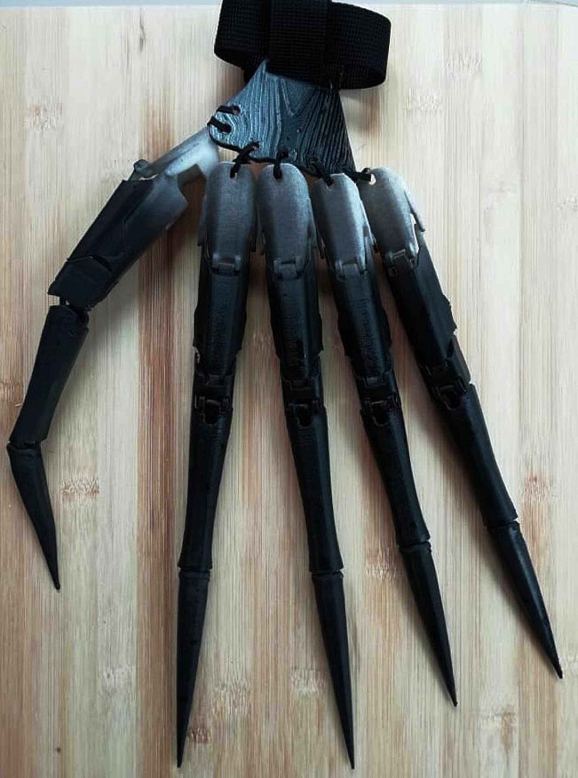 New Design Articulated Bone Fingers // Single hand/ Premade Etsy