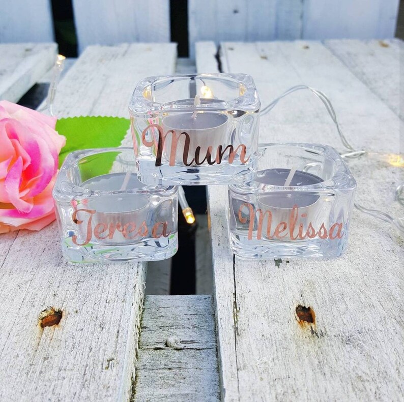 Wedding Tealight Favours Top Table Personalised Tea Light Etsy UK