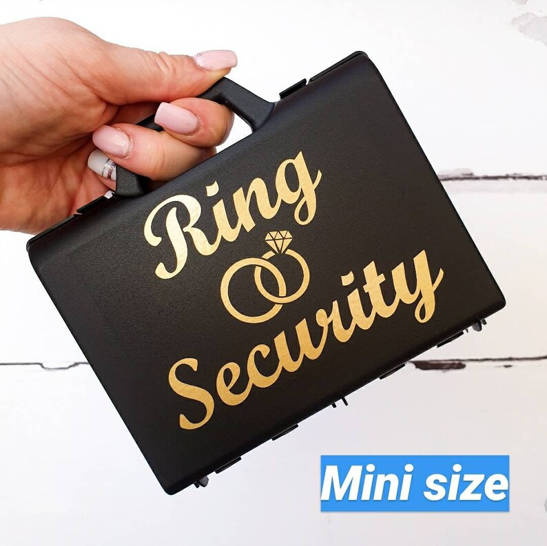 Ring Security Box Ring Bearer case Page Boy briefcase Etsy