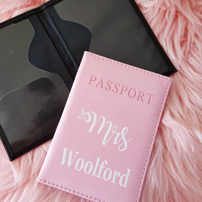 Couple Passport Covers Wedding Gift for the Couple Newlywed Etsy UK