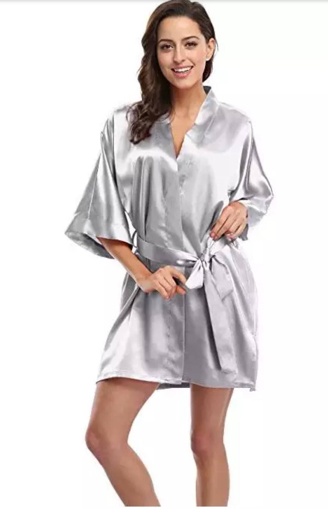 Personalised Wedding Robes Bridal Dressing Gowns Bridesmaid Etsy UK