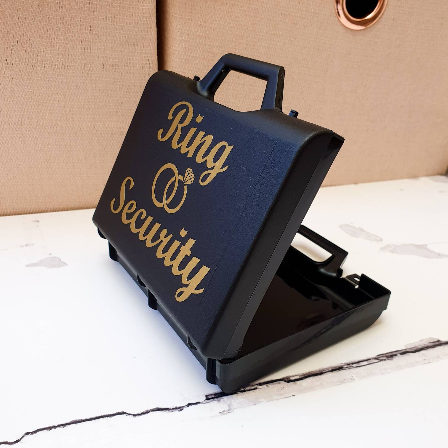 Ring Security Box Ring Bearer case Page Boy briefcase Etsy