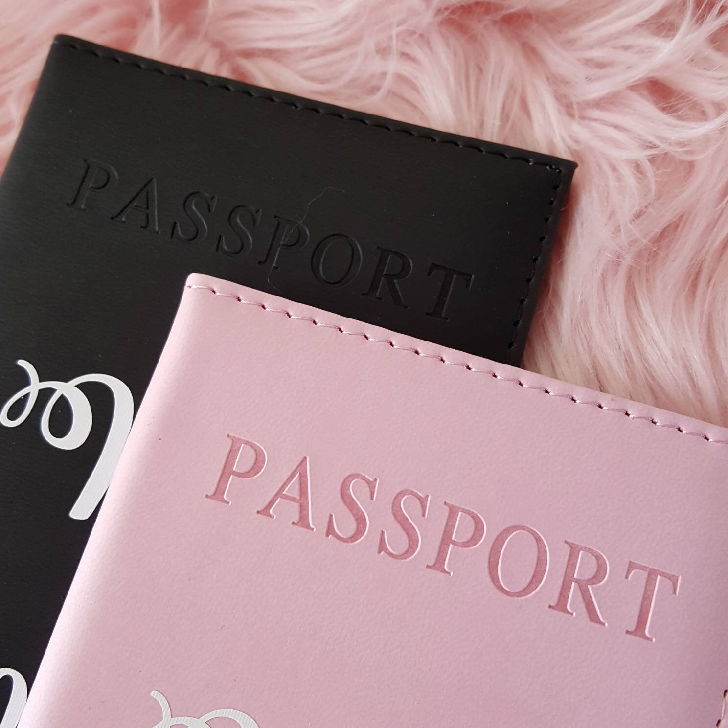 Couple Passport Covers Wedding Gift for the Couple Newlywed Etsy UK