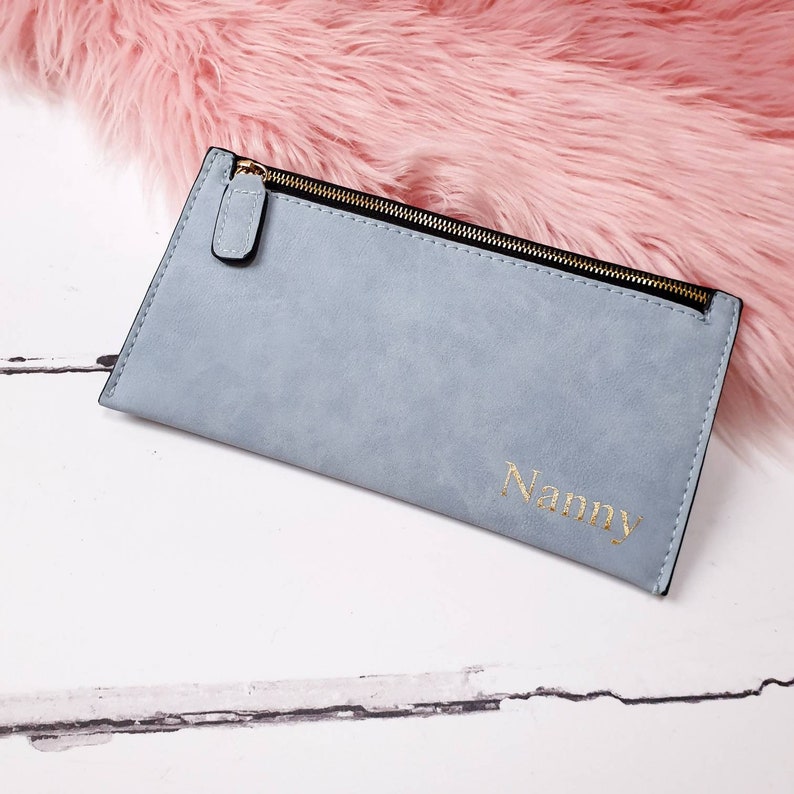 Personalised Purse Gift for Mum Gift for Nanny Vegan Etsy UK