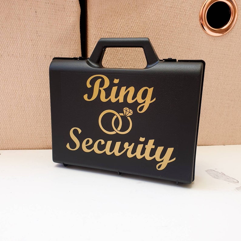 Ring Security Box Ring Bearer case Page Boy briefcase Etsy