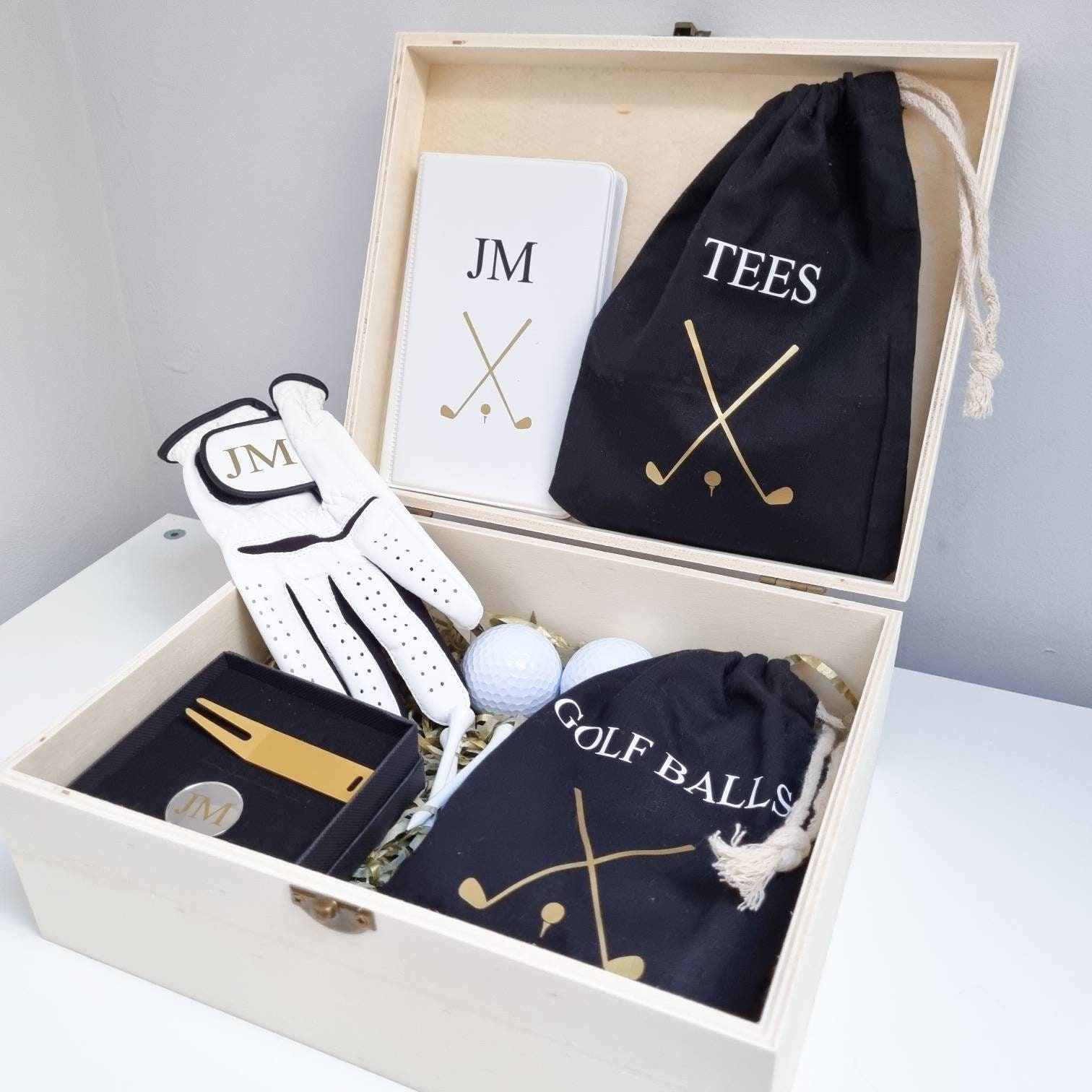Personalised Golf Gift Set Fathers Day Golf Gift Dad Gift Etsy UK
