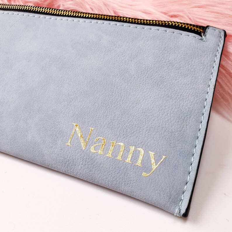 Personalised Purse Gift for Mum Gift for Nanny Vegan Etsy UK