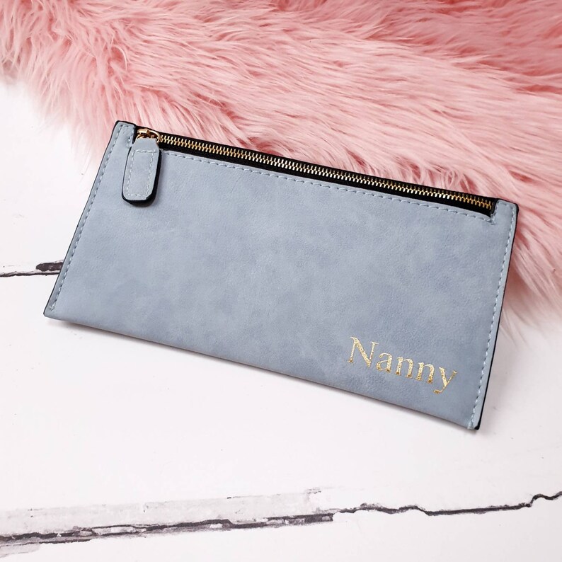 Personalised Purse Gift for Mum Gift for Nanny Vegan Etsy UK