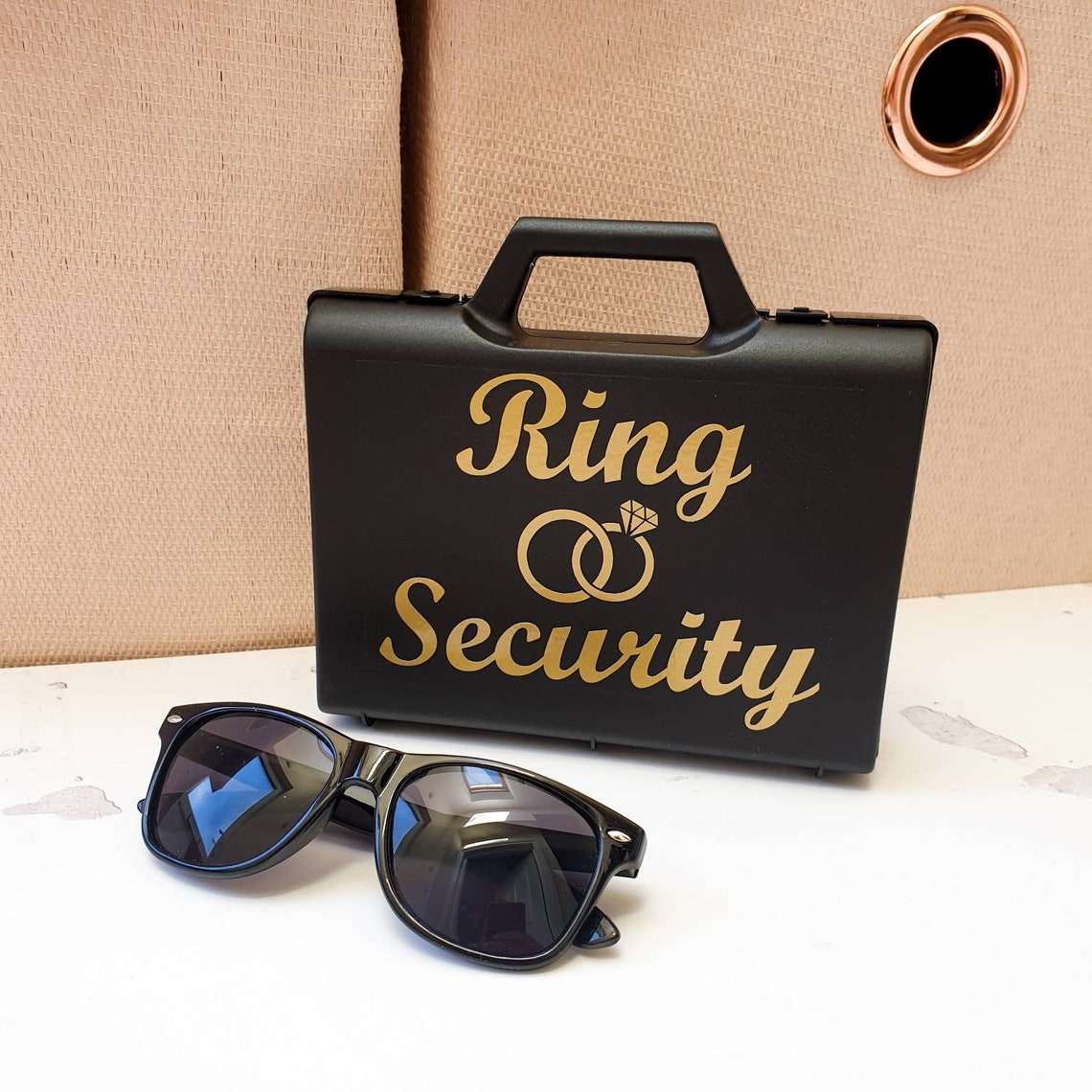 Ring Security Box Ring Bearer case Page Boy briefcase Etsy