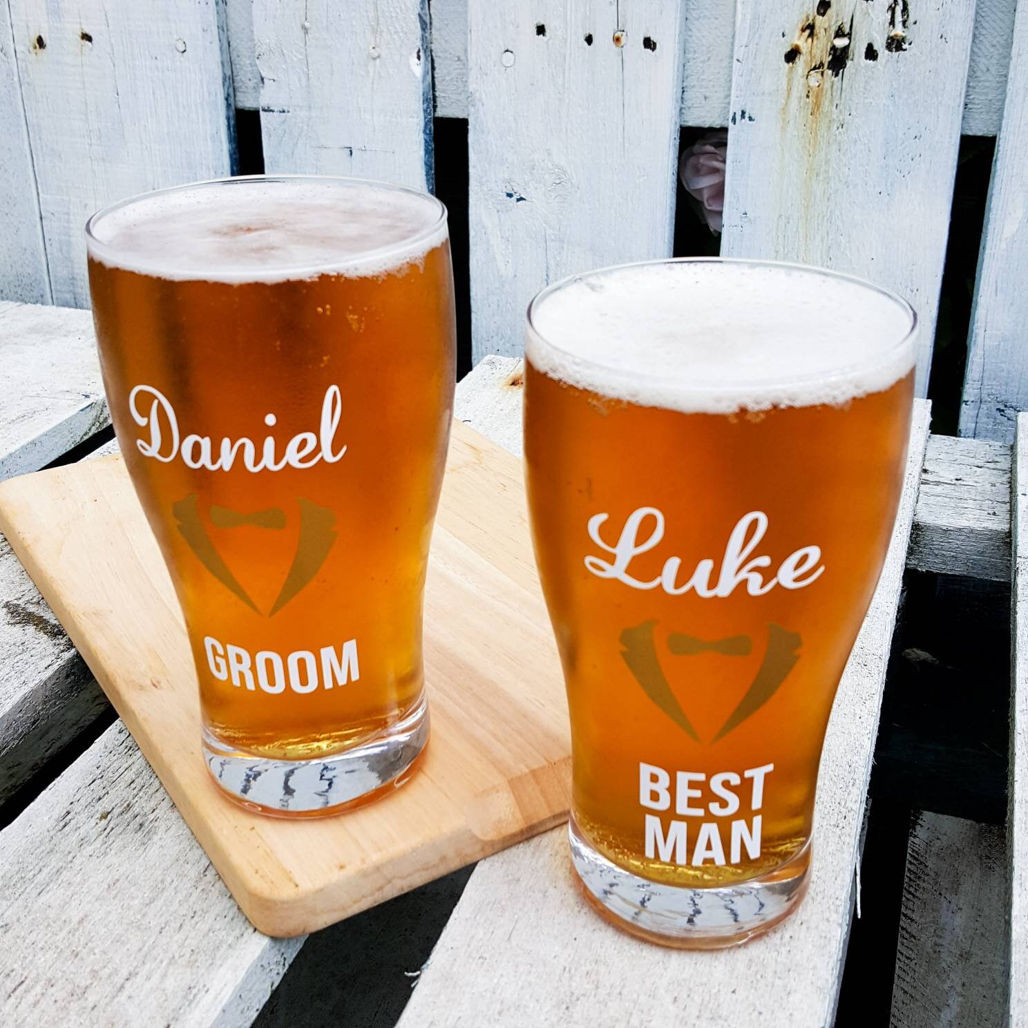 Vaso De Cerveza Madrina Personalizado, Vaso De Pinta Grabado Para Regalo De Bautizo, Regalos Para Madrina, Regalo Personalizado Para Madrina, Diseño: GDMA2 - España