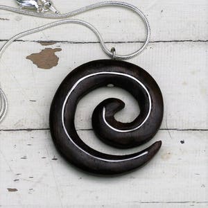 wooden jewellery,celtic jewellery.spiral pendant,boho jewellery,yarn bowl,wooden jewelry,boho jewelry,celtic jewelry