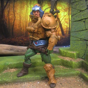 MAN-AT-ARMS Figur im Maßstab 1:12/Masters of the Universe/Masterverse