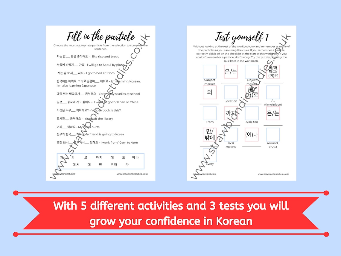 korean-particles-worksheet