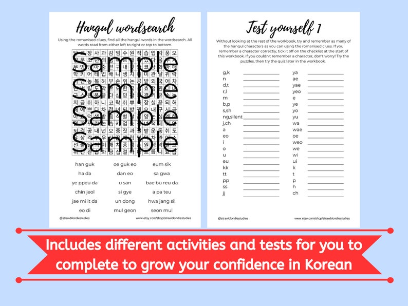 learn-korean-hangul-printable-workbook-learn-korean-writing-etsy