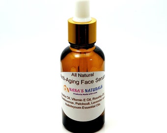 Face Serum, All Natural Anti-aging Face Serum, Facial Moisturizer