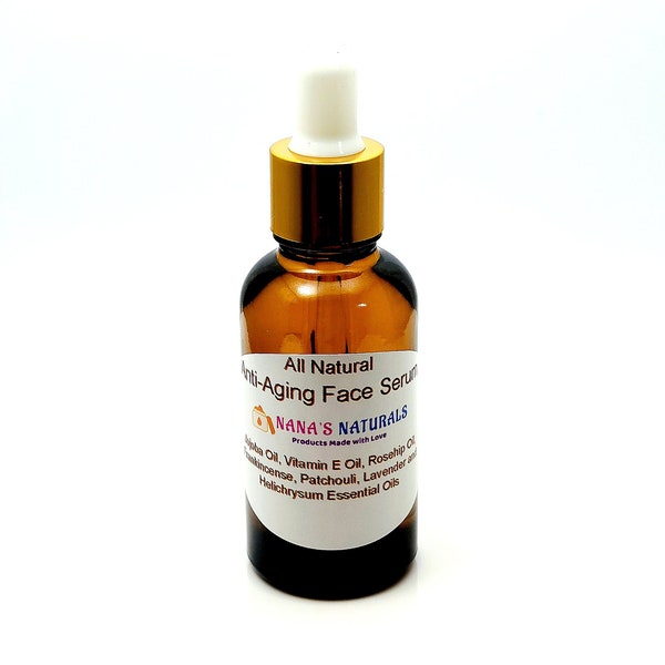 Face Serum, All Natural Anti-aging Face Serum, Facial Moisturizer