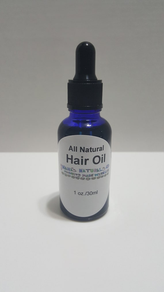 Hair Oil 1 Oz Or 2 Oz Organic Hair Oil Natural Hair Oil Etsy