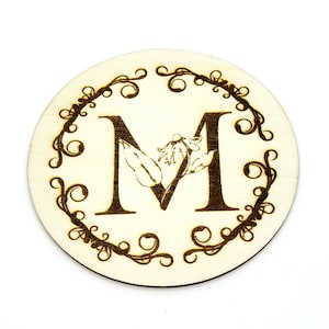 Candle Coasters, Personalized Wooden Candle Coaster, Monogram Engraved Coasters, Personalized Coasters Gift
