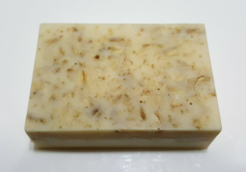 All Natural Vanilla Oatmeal Soap, Milk and Honey Vanilla Oatmeal Soap, Natural Soap, Handmade Soap, Soap Bar, Face Soap, Body Soap, Soap 4-5 fl oz