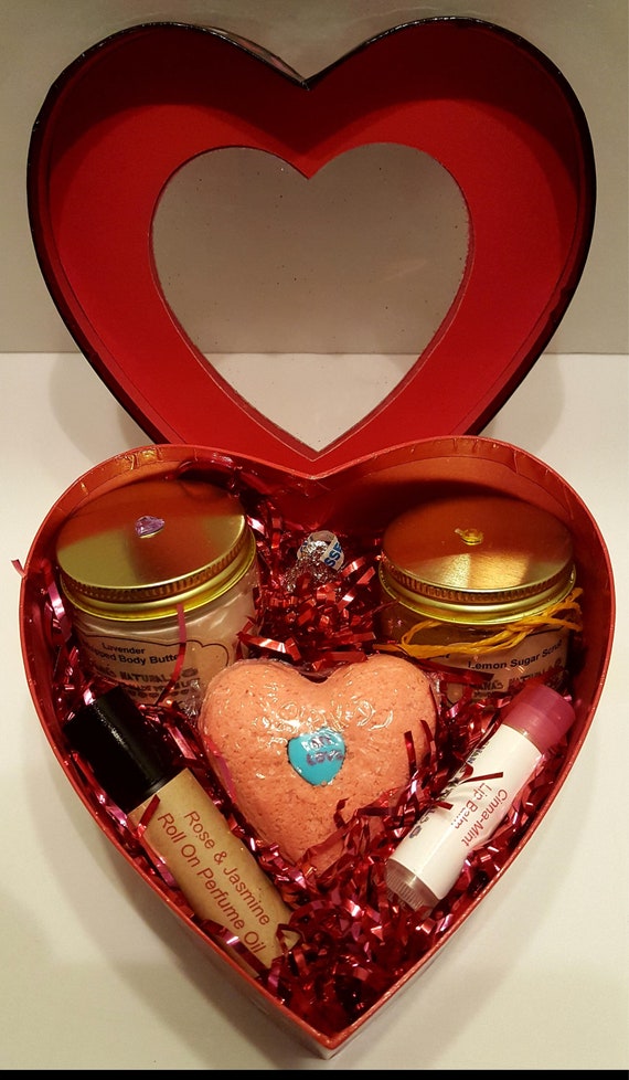 Caja de regalo de San Valentín, caja de regalo para mujer, cesta de regalo,  set de